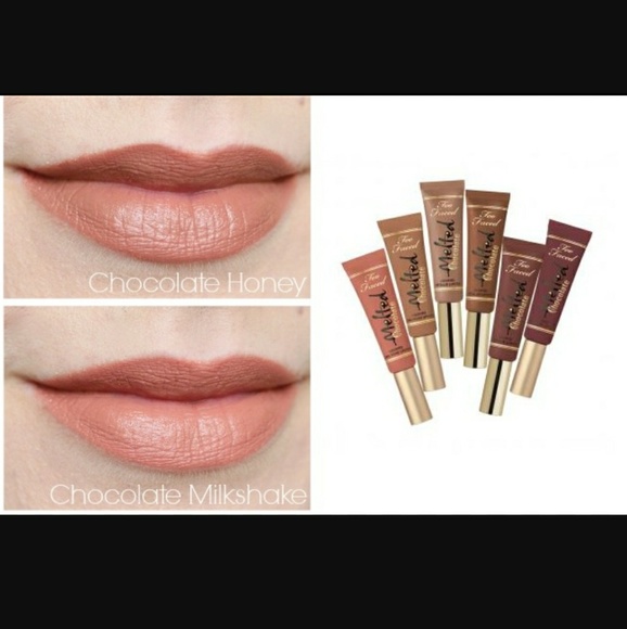 Too Faced Melted Chocolate Honey Lipstick - Picture 3 of 5